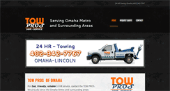 Desktop Screenshot of omaha24hourtowing.com