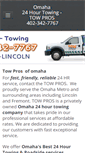 Mobile Screenshot of omaha24hourtowing.com